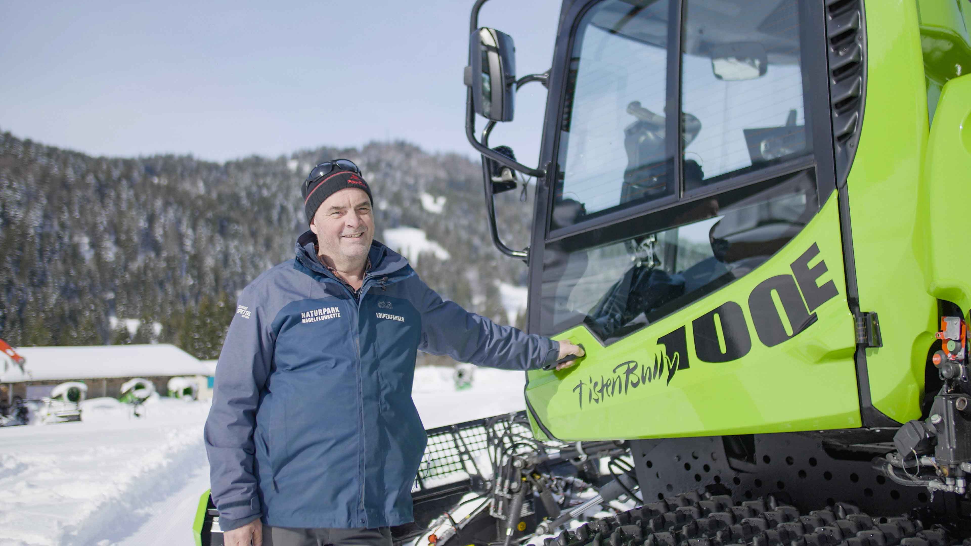 Gernot Steurer, Fahrer in Balderschwang