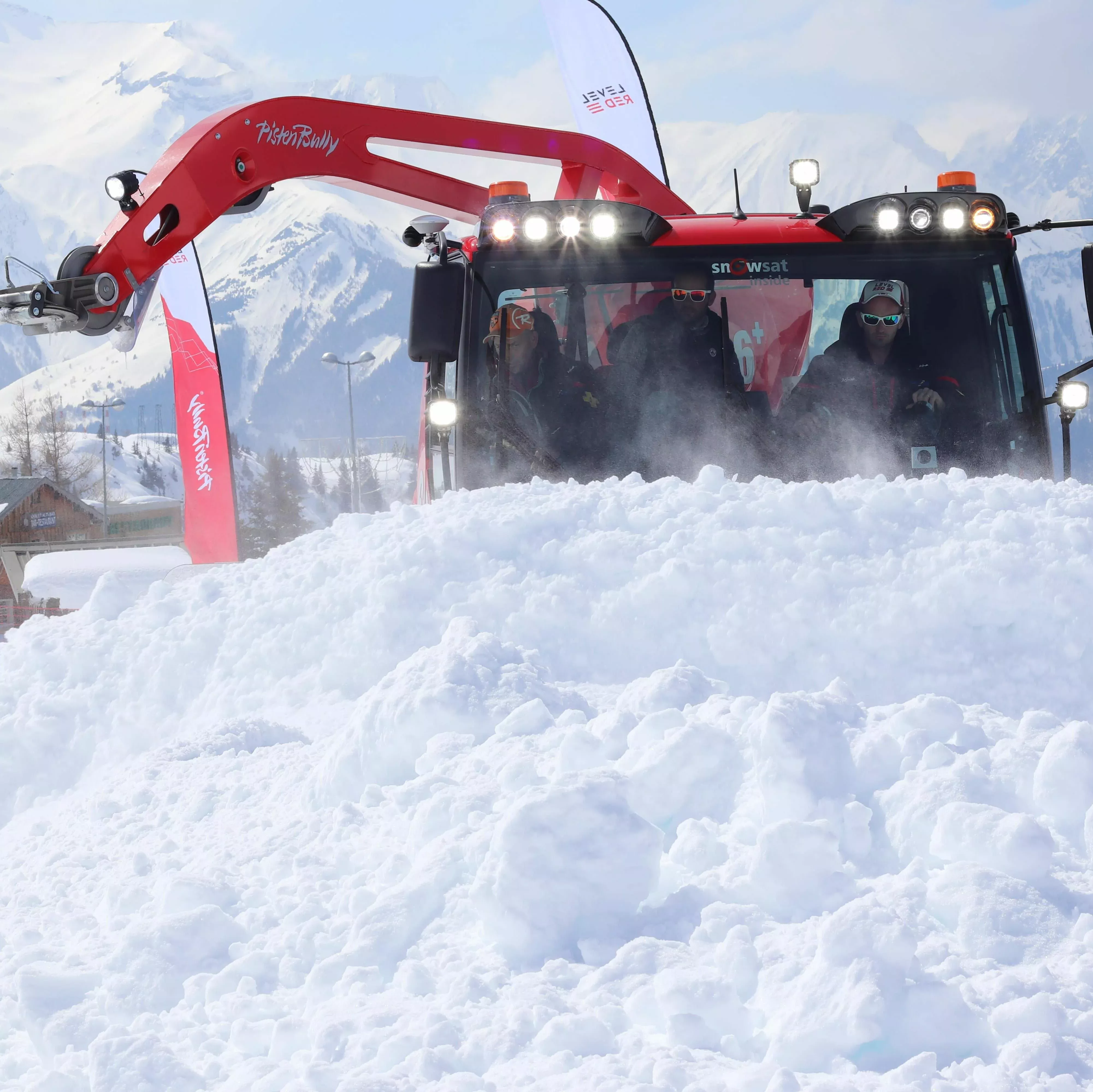 ProAcademy's training courses for aspiring snow groomer drivers take place all over Europe