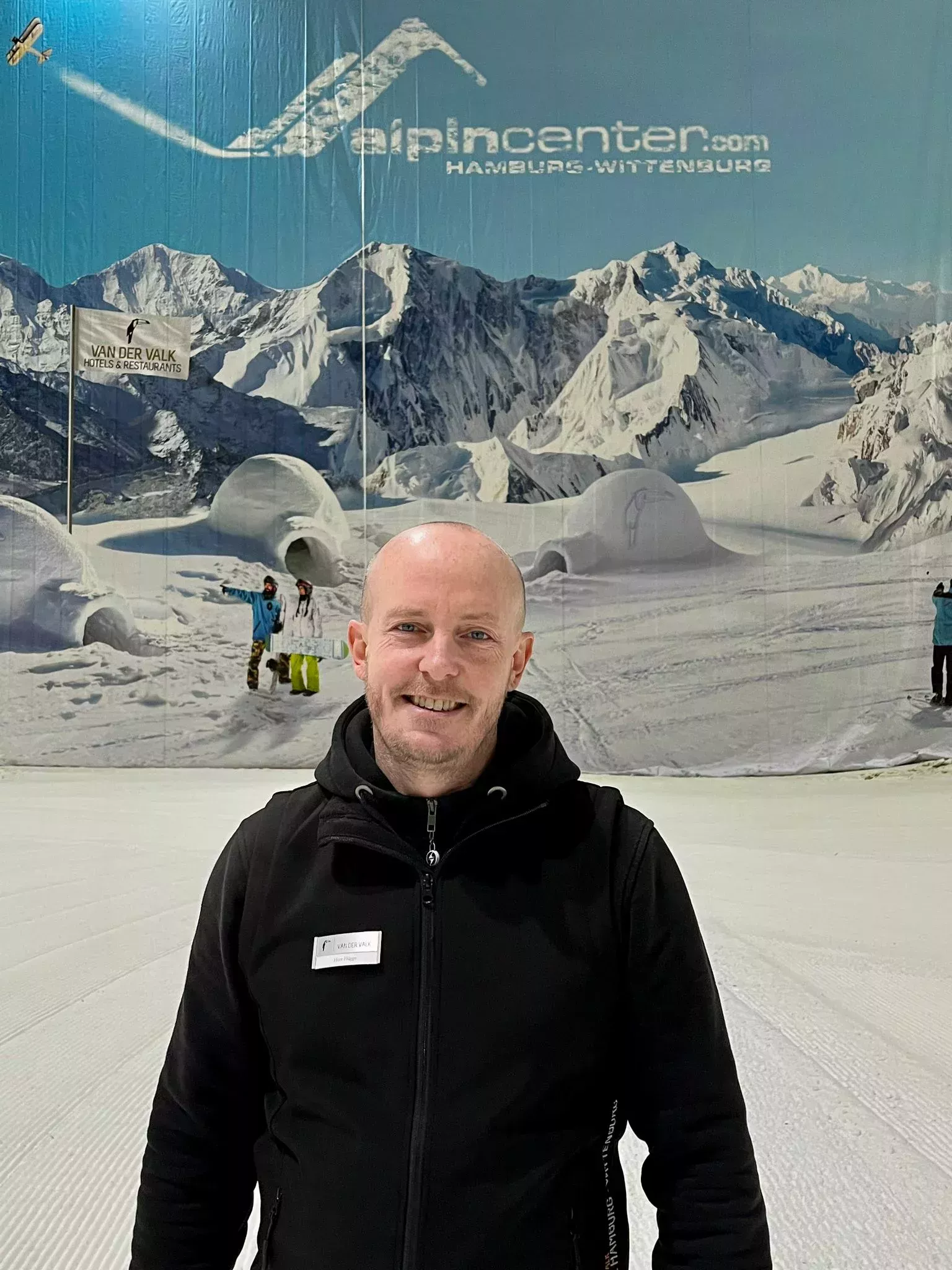 Marcel Flügge, Alpincenter Hamburg Marcel Flügge